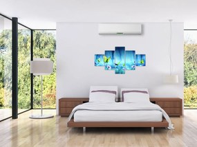 Obraz - Mistyczna leśna polana (125x70 cm)