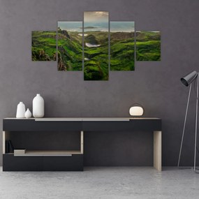 Obraz - Quiraing, Szkocja (125x70 cm)