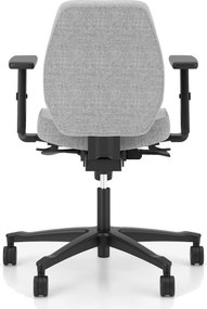 Obrotowe krzesło do biura Bjarg Swivel Chair LB UPH niskie oparcie