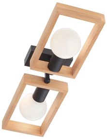 Redo 01-1968 - Plafon TIMBER 2xE27/42W/230V buk