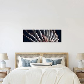Obraz - Wyładowanie świetlne (z zegarem) (90x30 cm)
