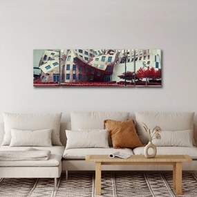 Obraz - budynek architektoniczny (170x50 cm)