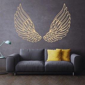 Wyjątkowa drewniana dekoracja ścienna skrzydła anioła | ANGELIC