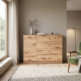 Komoda NATURIO 120 cm do Salonu Sypialni Dąb artisan