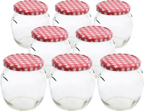 Słoik z zakrętką KARO 0,5 l, 8 ks
