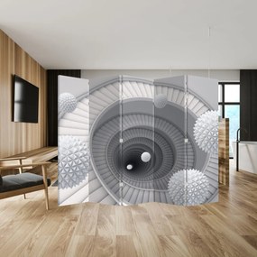 Parawan - Abstrakcja 3D (210x170 cm)