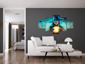 Obraz czarownicy (125x70 cm)