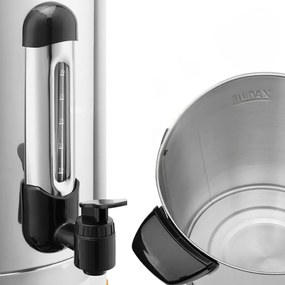 Jurhan Podgrzewacz do wina/herbaty COZY, 6,8l, srebrna