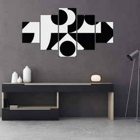 Obraz - Abstrakcja geometryczna N⁰1 (125x70 cm)