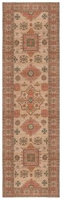 Różowo-pomarańczowy dywan z mieszanki juty tkany ręcznie 60x230 cm Lana Jute – Flair Rugs