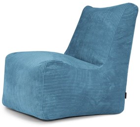 Niebieski sztruksowy worek do siedzenia Seat Lounge – SLOWDOWN