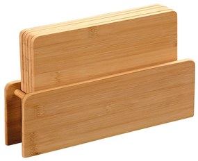 Kesper 58376 Zestaw 5 desek w stojaku, 24,5 x 15,5x 0,9 cm