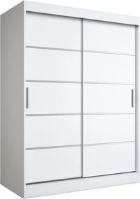 Biała szafa przesuwna 150 cm F3-N79