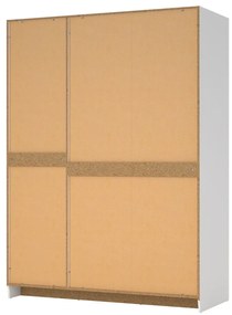 Biała szafa 147x200 cm Billund – Tvilum