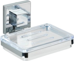 Mydelniczka QUADRO, Vacuum-Loc - stal nierdzewna, WENKO