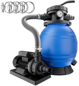 Filtr piaskowy do basenu AQUA, 10 200 l/h, niebieska Jurhan