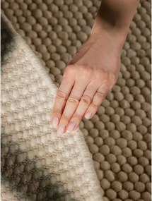 Wełniany okrągły dywan tkany ręcznie w naturalnym kolorze ø 200 cm Richmond Diana – Ted Baker