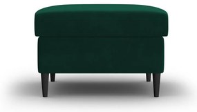 Zielony aksamitny podnóżek Kyoto – Cosmopolitan Design