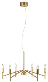 Lampa wisząca w kolorze złota Markslöjd Monarch, ø 70 cm