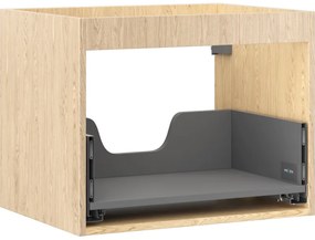 Mexen Box-A korpus szafki podumywalkowej 60 cm, 1 szuflada, dąb - 91AX0-0600-470-1-81