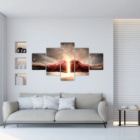 Obraz - Boks (125x70 cm)