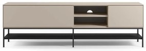 Kremowa szafka pod TV 180x55x35 cm Amira – Marckeric