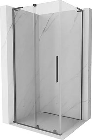 Mexen Velar L kabina prysznicowa rozsuwana 120 x 80 cm, transparent, gun metal - 871-120-080-03-95