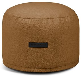 Brązowy worek do siedzenia z materiału bouclé Mini – SLOWDOWN