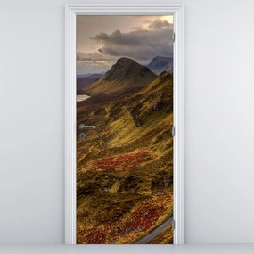 Fototapeta na drzwi - Szkockie góry (95x205cm)
