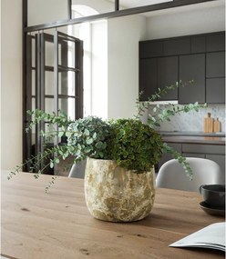 Ceramiczna ręcznie wykonana osłonka na doniczkę ø 17,5 cm Calliso – Artevasi