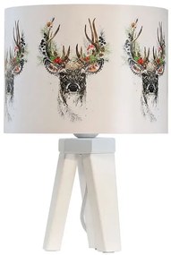Świąteczna lampka z abażurem trójnóg - 9X S285 N4-B53
