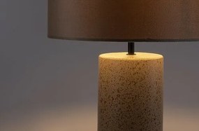 Rabalux 74219 dekoracyjna ceramiczna lampa stołowa Yelda, brązowy