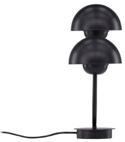 Czarna designerska lampa stołowa LYCKORNA