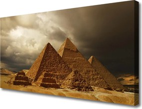 Obraz na płótnie Starożytne Piramidy w Gizie