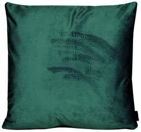 Poszewka dekoracyjna VELVET 40x40 cm ciemnozielona