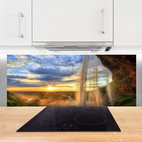 Panel Kuchenny Krystaliczny Wodospad Górski