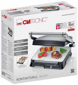 Clatronic KG 3571 ceramiczna patelnia kontaktowa