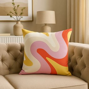 Poszewka na poduszkę 43x43 cm Raspberry Creamsicle – Mila Home