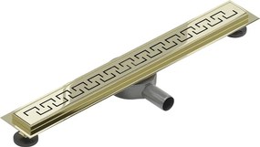 Mexen Flat 360° M15 odpływ liniowy obrotowy 60 cm, złoty - 1524060-40