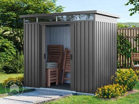 PRIMEYARD 200 x 110 cm Domek narzędziowy, szaroperłowy - (GFPV01008)