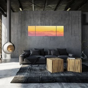 Obraz kolorowego nieba (170x50 cm)