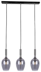 Żyrandol na lince TANGO 3xE14/40W/230V czarny