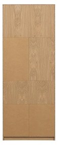 Regał modułowy w dekorze dębu 77x199 cm Modulair – vtwonen