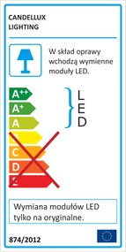 Nowoczesny plafon sufitowy led - K126-Asteria