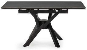 Rozkładany stół z dodatkowym blatem z kamiennym blatem 90x150 cm Arlene – Marckeric