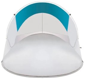 Namiot plażowy SUNSHADE 120x220 cm, niebiesko-biały