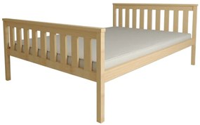 Łóżko KALEA 140 x 200 cm, sosna Stelaż: Ze stelażem listwowym rolowanym elastycznym, Materac: Materac Deluxe 10 cm