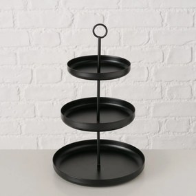 Metalowa patera na owoce CREDO, 3 poziomy, 32,5 cm