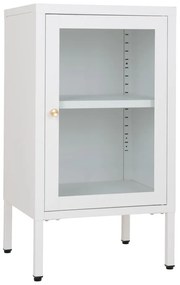Biała metalowa witryna 38x70 cm Dalby – House Nordic