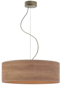 Żyrandol w stylu eko z abażurem 50 cm - EX851-Dehia - wybór kolorów